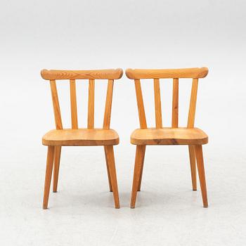 Nordiska Kompaniet, stolar, ett par, "Ekerö", 1940-tal.