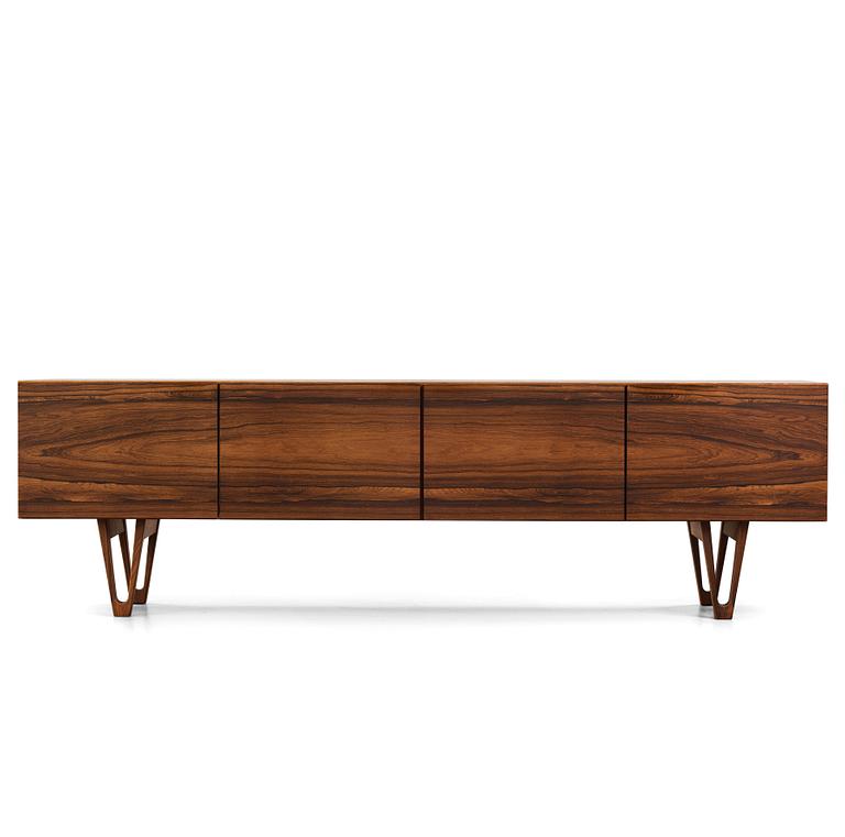 Ib Kofod-Larsen, a palisander sideboard, Seffle, Sweden 1960's.