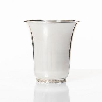 Skål samt bägare, silver, Sverige 1960-tal.