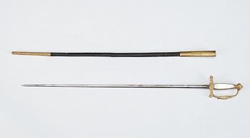 322. A 19 th century Swedish sword.