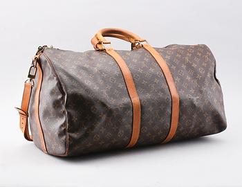VÄSKA, Louis Vuitton, "Keepall 55", weekendbag.
