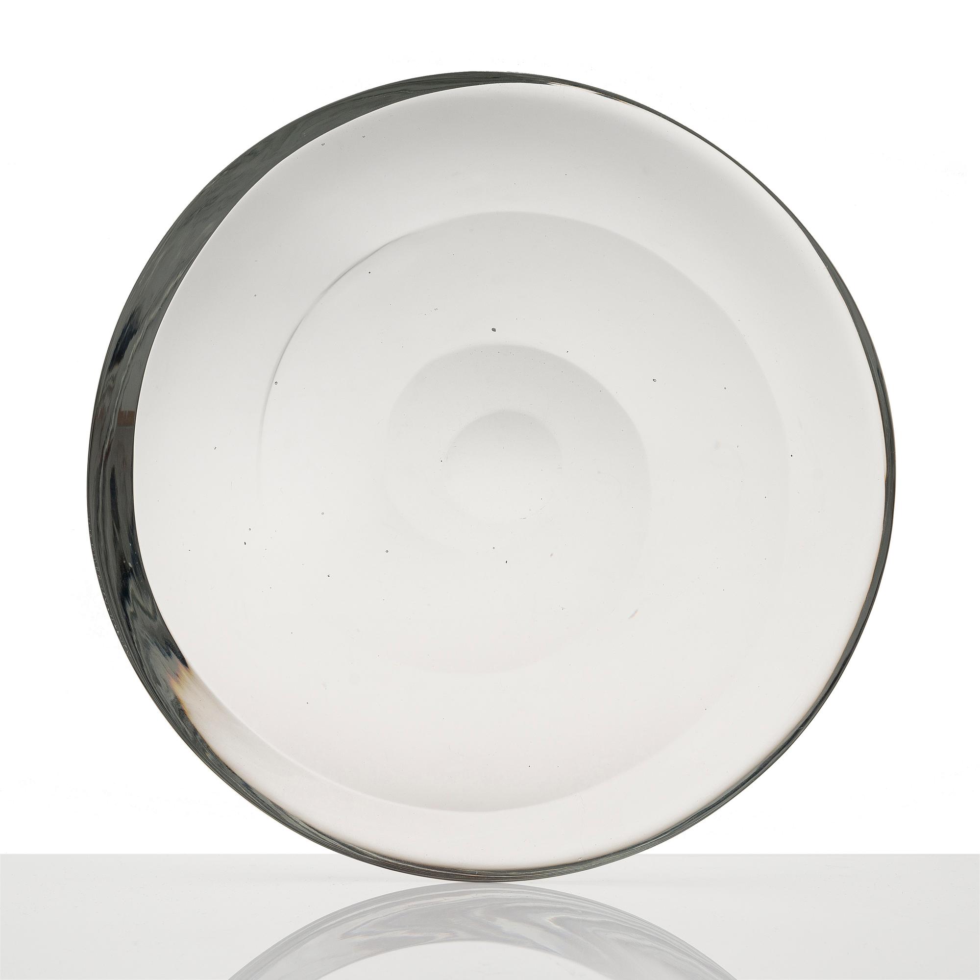 Tapio Wirkkala, a '3277=3877' art glass/bowl signed Tapio Wirkkala, Iittala.