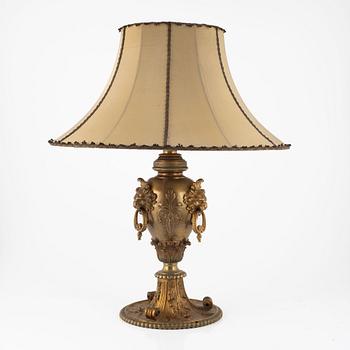 Table lamp, Neo-Renaissance, early 20th century.