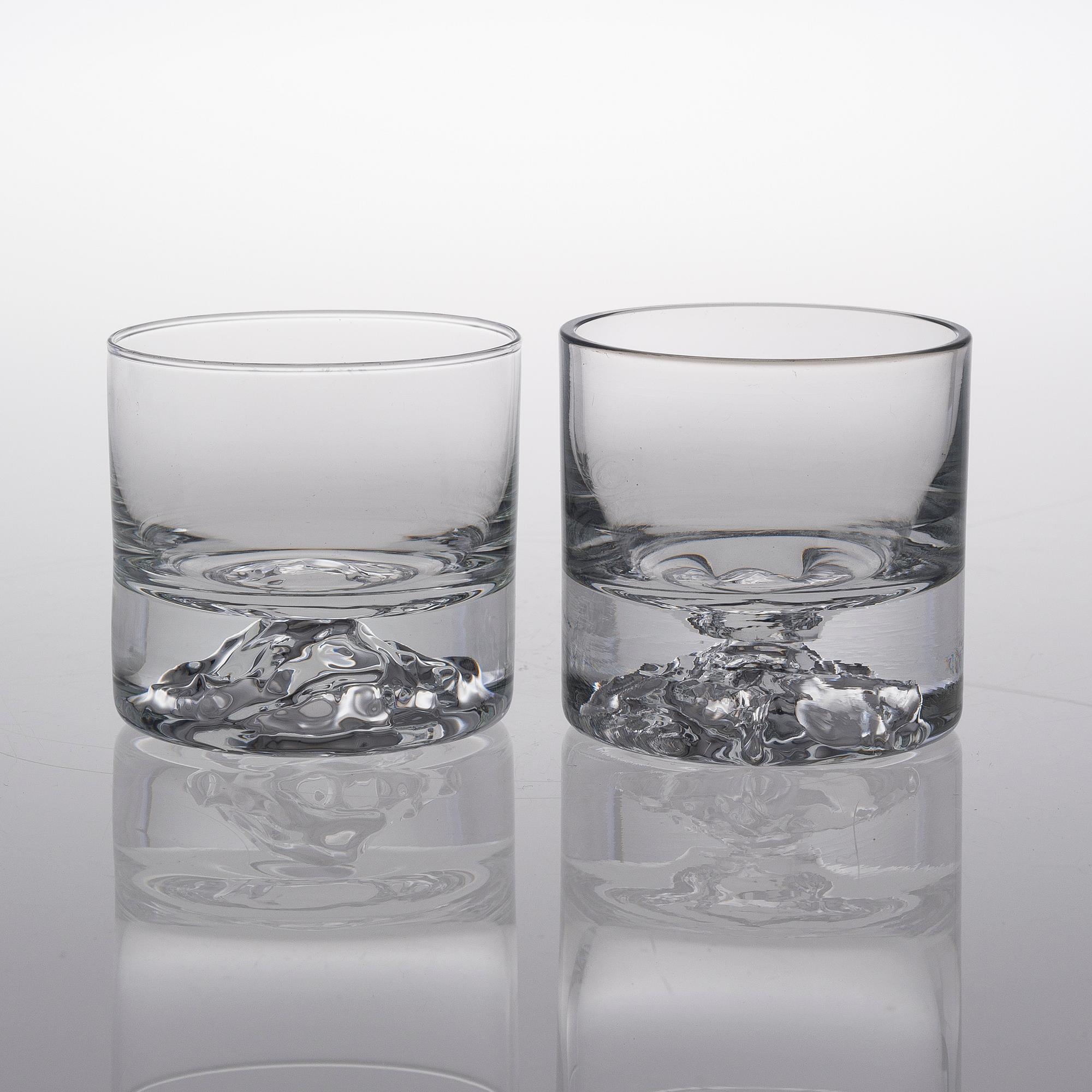 BJÖRN WECKSTRÖM, GLASSERVIS, 18 delar, "Himalaya", Notsjö.