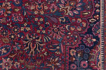A Meshed carpet, c. 405 x 320 cm.