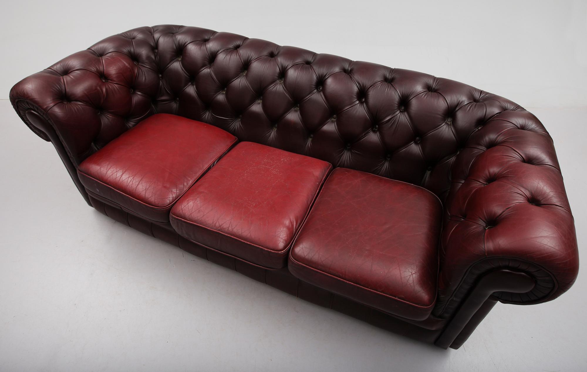 SOFFA, Chesterfieldmodell, 1900-talets andra hälft.