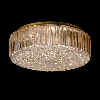 Helena Tynell, Kattovalaisin/ plafondi, malli A668,  Glashütte Limburg, Saksa 1960-70-luku.