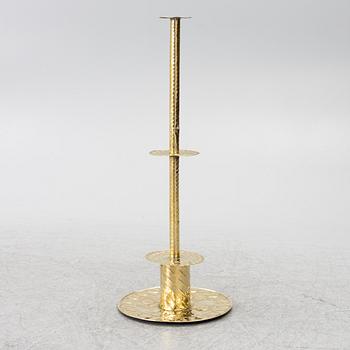 Golvljusstake, barockstil, omkring 1900.