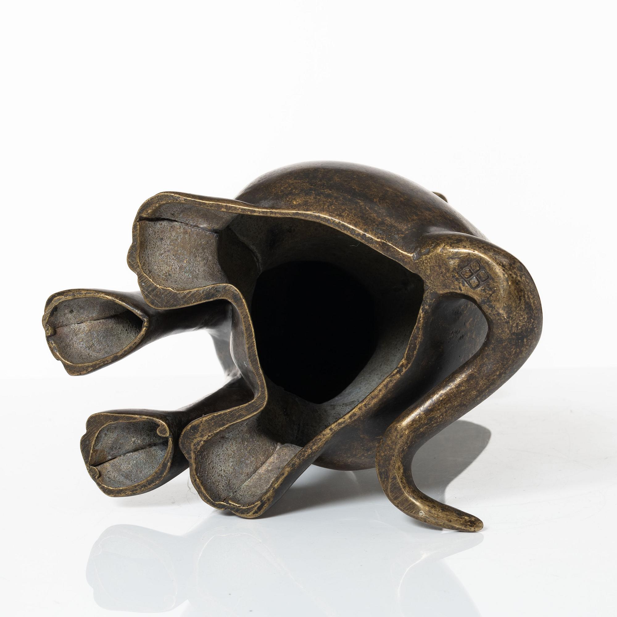 Dekorativ skulptur, brons, Fyrklövern.