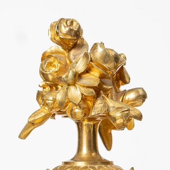 Kandelabrar, ett par, Frankrike, 1800-talets andra hälft.