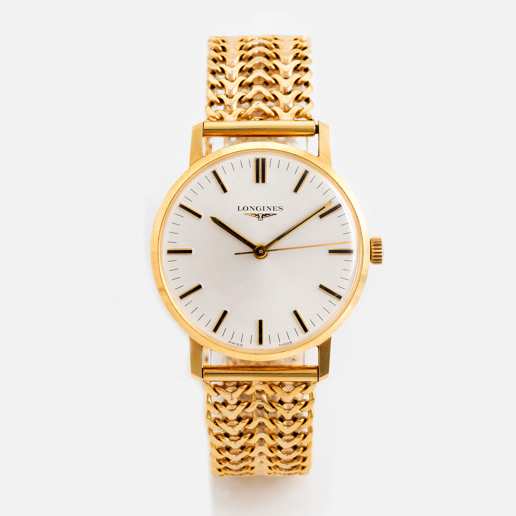 Longines, armbandsur, 34 mm.