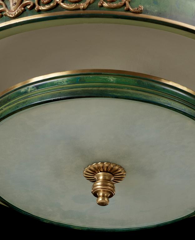 TAKLAMPA, 1930/40-tal. H 70.