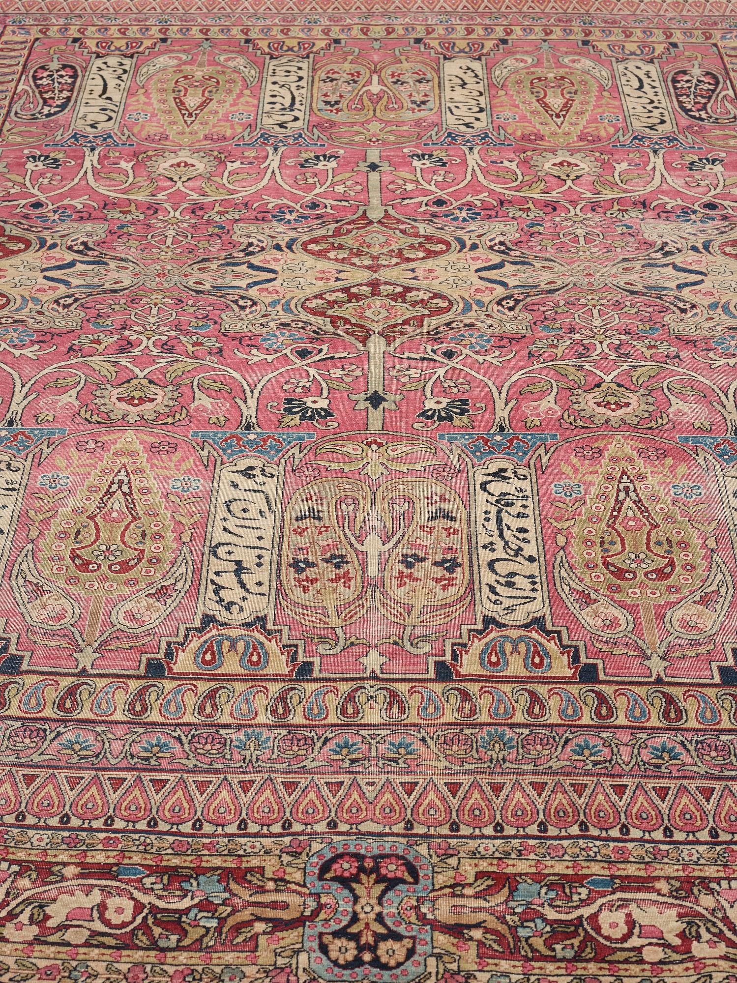 MATTA, antik Kirman Laver, ca 363 x 301 cm.