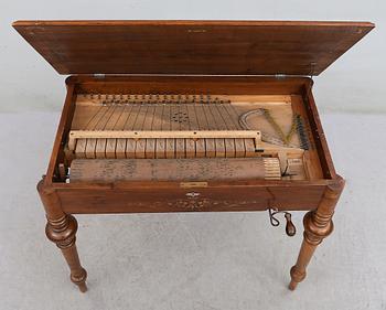 MUSIKBORD, 1800-talets andra hälft.