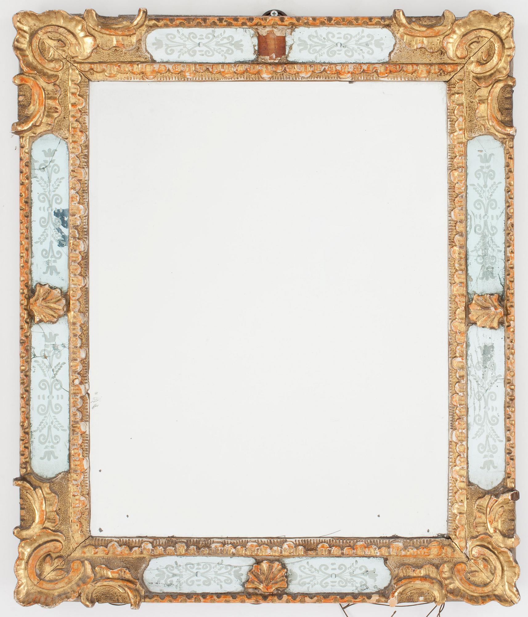 SPEGEL, barockstil, 1800-tal.