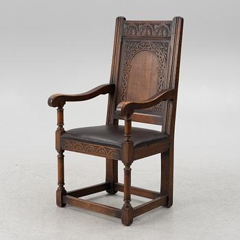 Karmstol, barockstil, omkring år 1900.