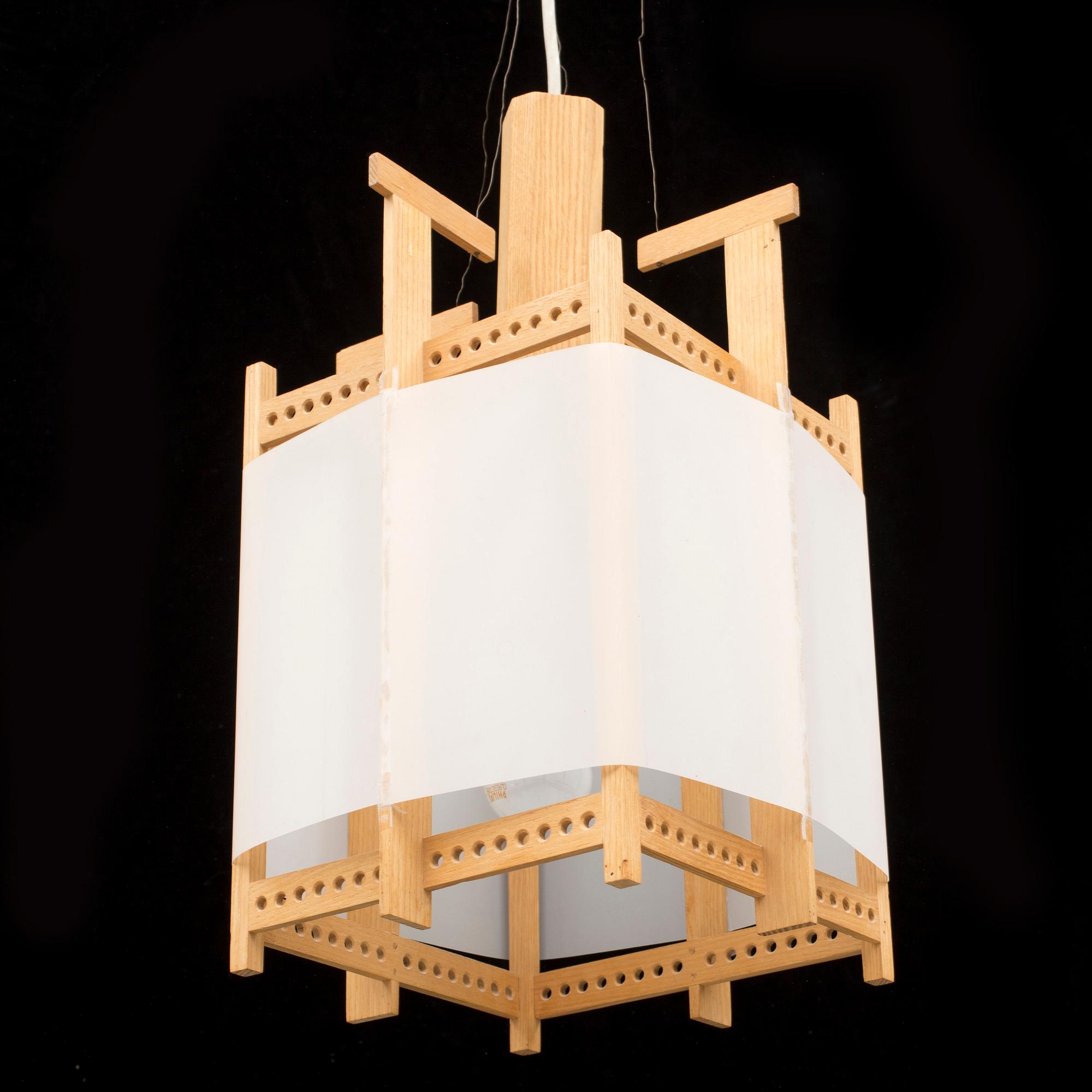 TAKLAMPA, Johan Kandell, troligen 1950-tal.