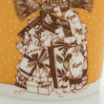 Muumin-mug, porcelain, 'Fazer Café', Moomin Characters, Arabia 2004, numbered 68/400.