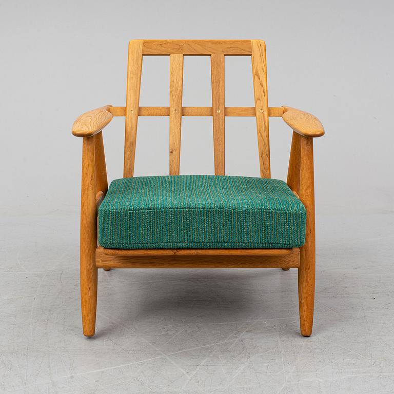 HANS J WEGNER, a model "GE 240" easy chair "The Cigar" by Getama, Denmark 1950-60's.