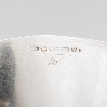 Tapio Wirkkala, skål, silver (916), Kultakeskus, Tavastehus 1958.