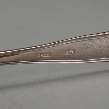 BESTICKSERVIS, 24 delar, silver, "Herrgård", Cohr, Danmark, svenska importstämplar. Total vikt 873 g.