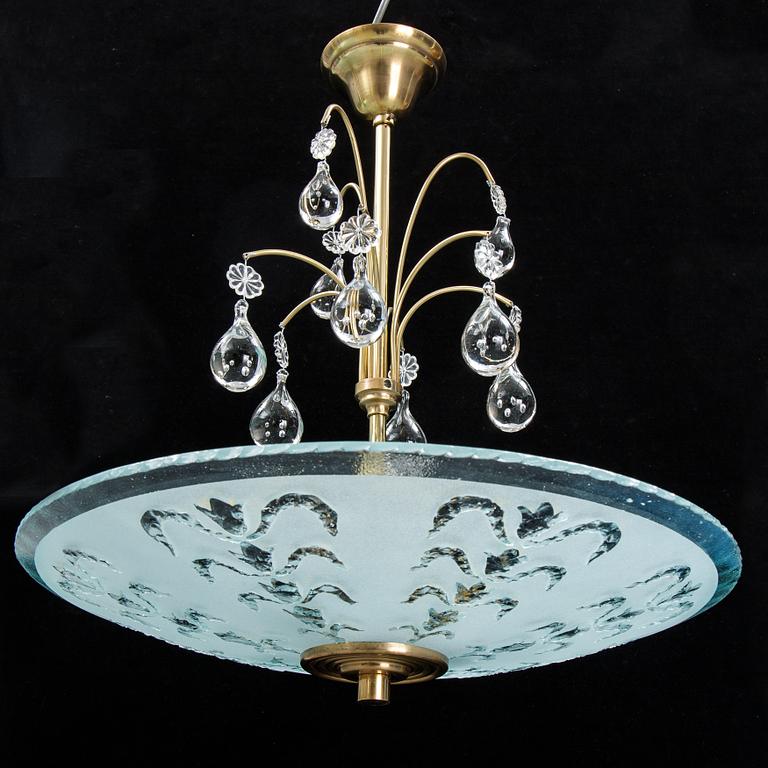 Taklampa, Swedish Modern, 1940-tal.