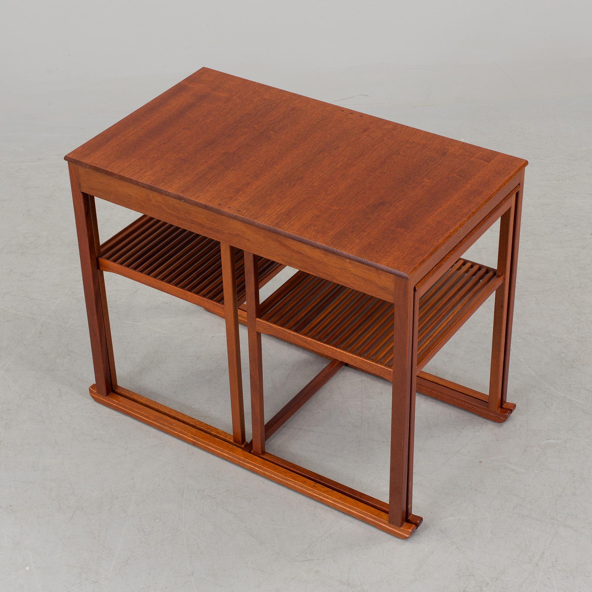 CARL MALMSTEN, satsbord, 3 delar, "Släden", Banquet, 2006.