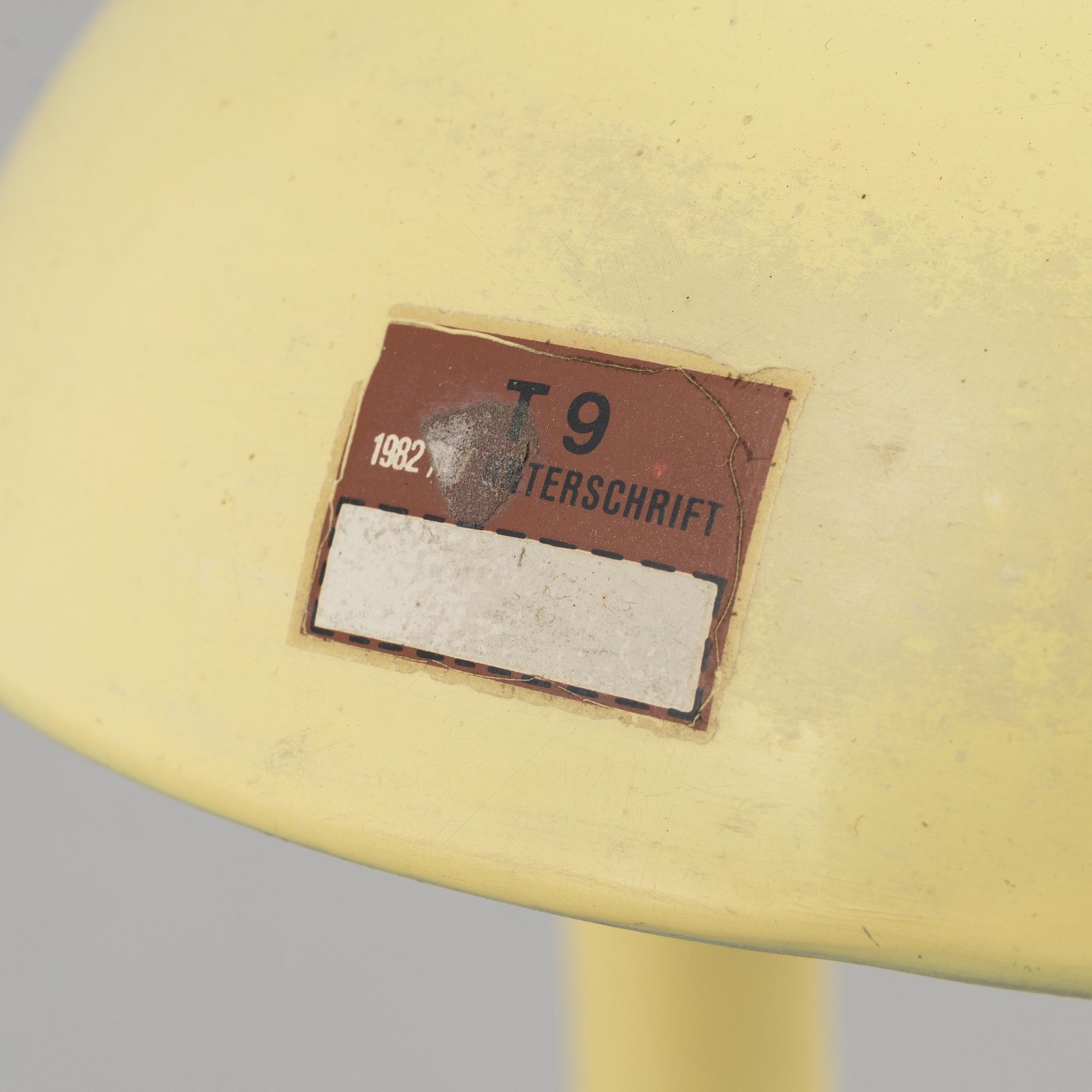 Christian Dell, a table lamp, model 6632, Kaiser Idell, 1930s.