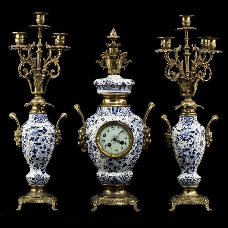 BORDSGARNITYR, 3 delar, 1900-tal.