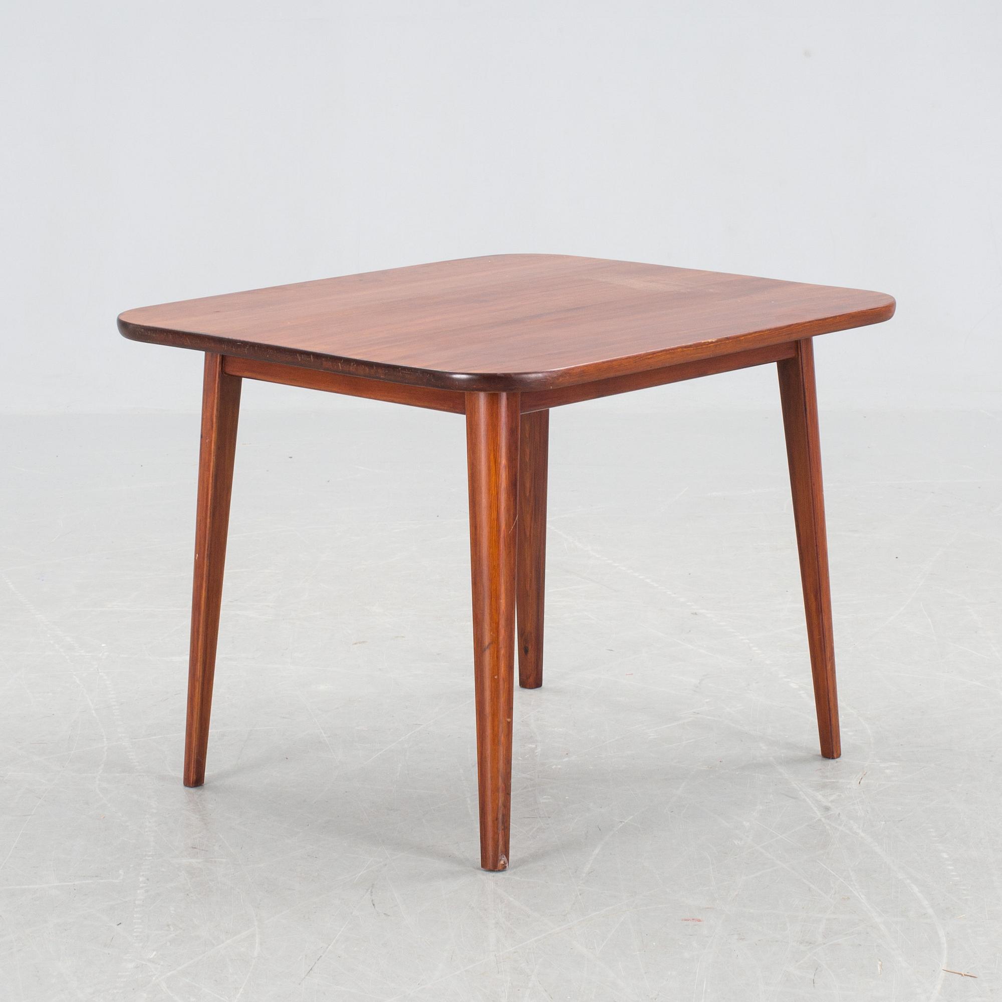 SOFFBORD, Carl Malmsten, brännmärkt CM.