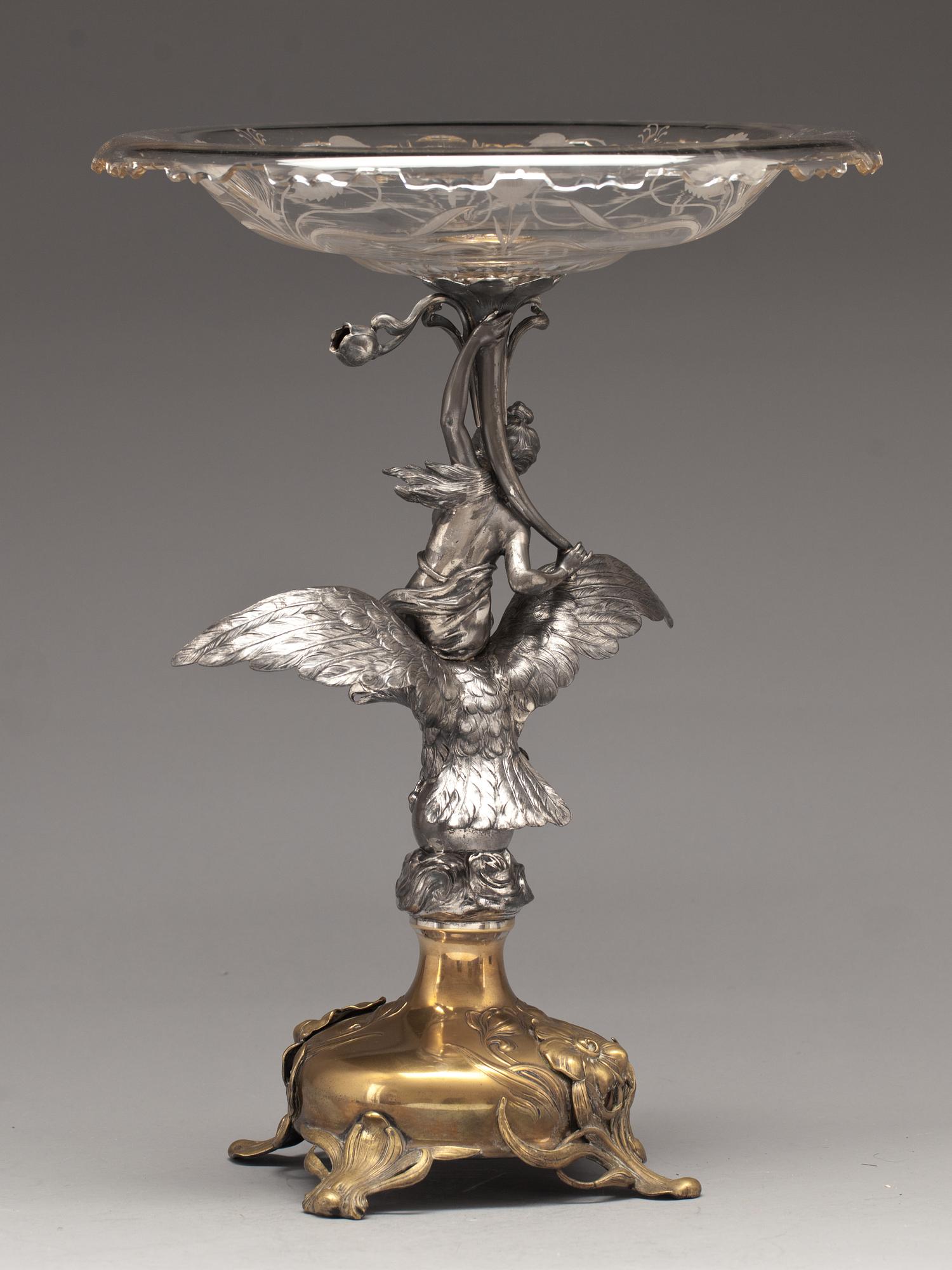 BORDSUPPSATS, WMF, Tyskland. Tidigt 1900-tal.