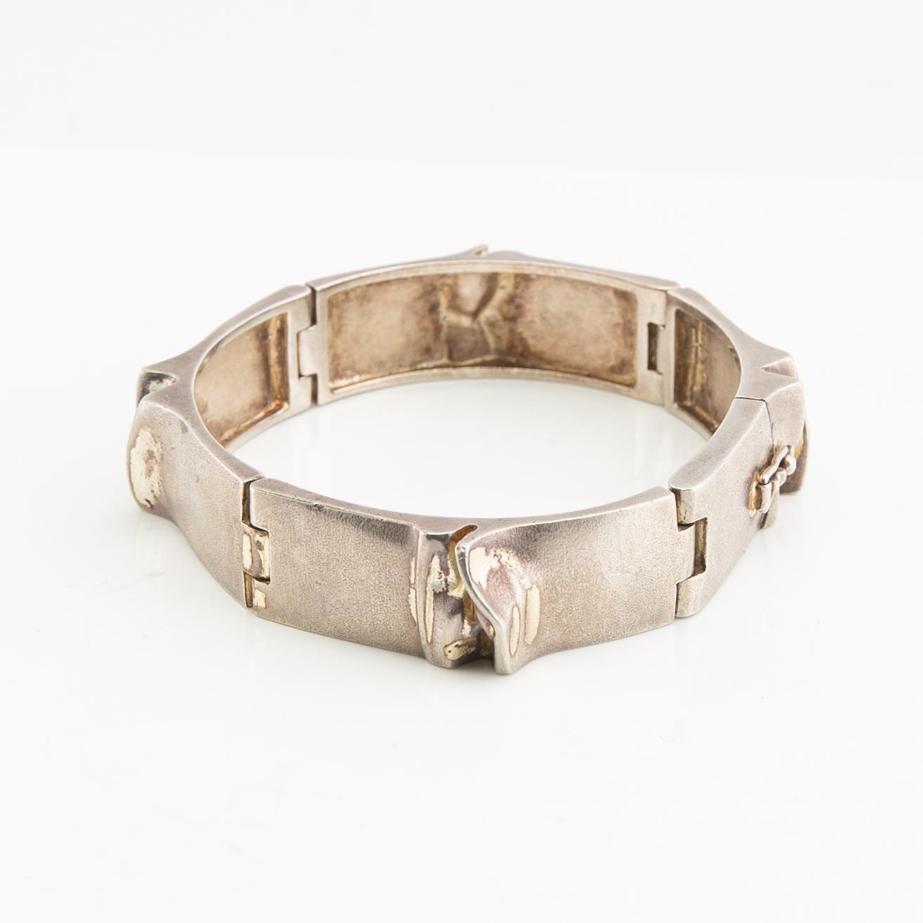 Björn Weckström, Bracelet "Ceres", sterling silver, Lapponia.