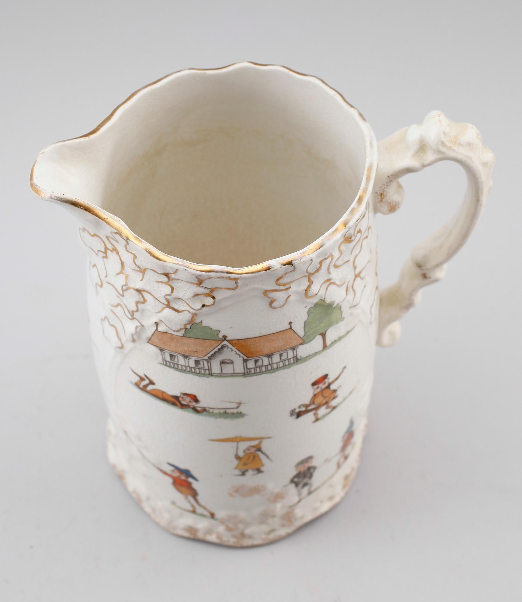 TILLBRINGARE, porslin, möjligen England, omkring år 1900.