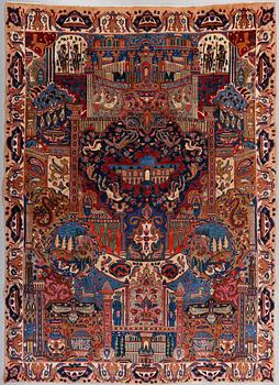 MATTA, Kashmar, modern tillverkning, ca 375 x 290 cm.