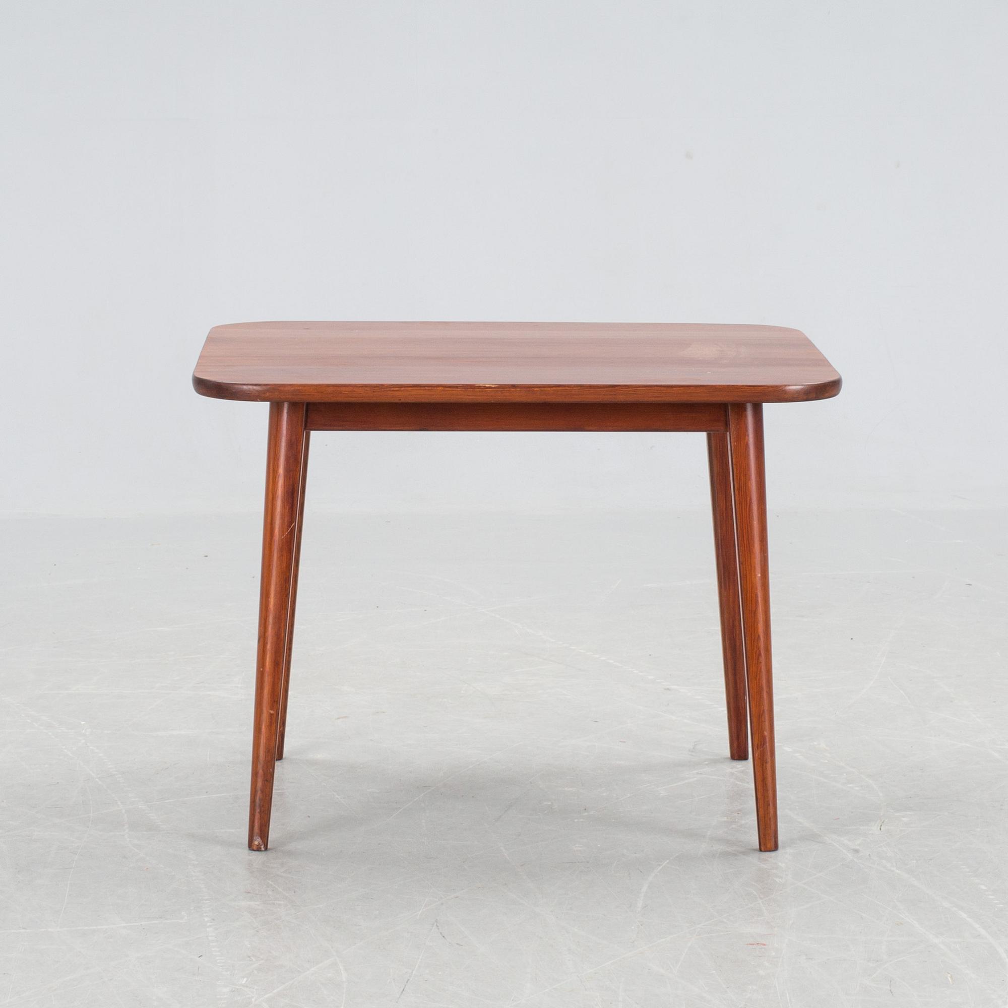 SOFFBORD, Carl Malmsten, brännmärkt CM.