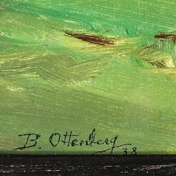 BORIS OTTENBERG, olja på pannå, sign. o. dat. -38.