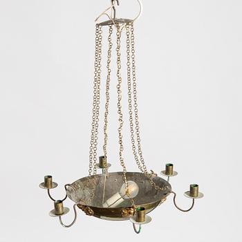 An Empire chandelier, first half of the 19th century.