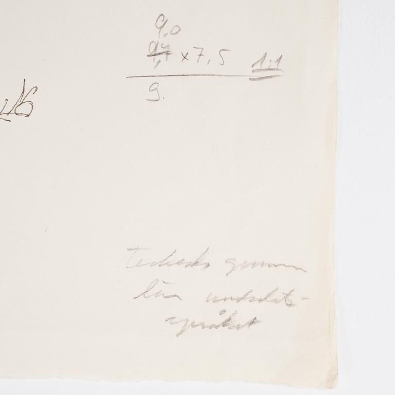 BJÖRN BERG, two ink drawings from "Teskedsgumman". One signed.