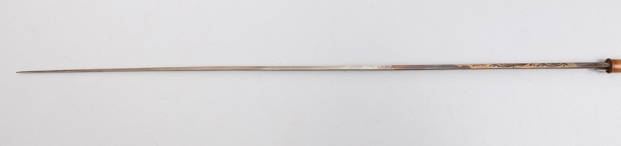 KÄPP, med stålklinga, omkring år 1900.