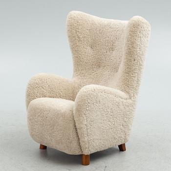 Mogens Lassen, tillskriven, fåtölj, Danmark, 1940-tal.