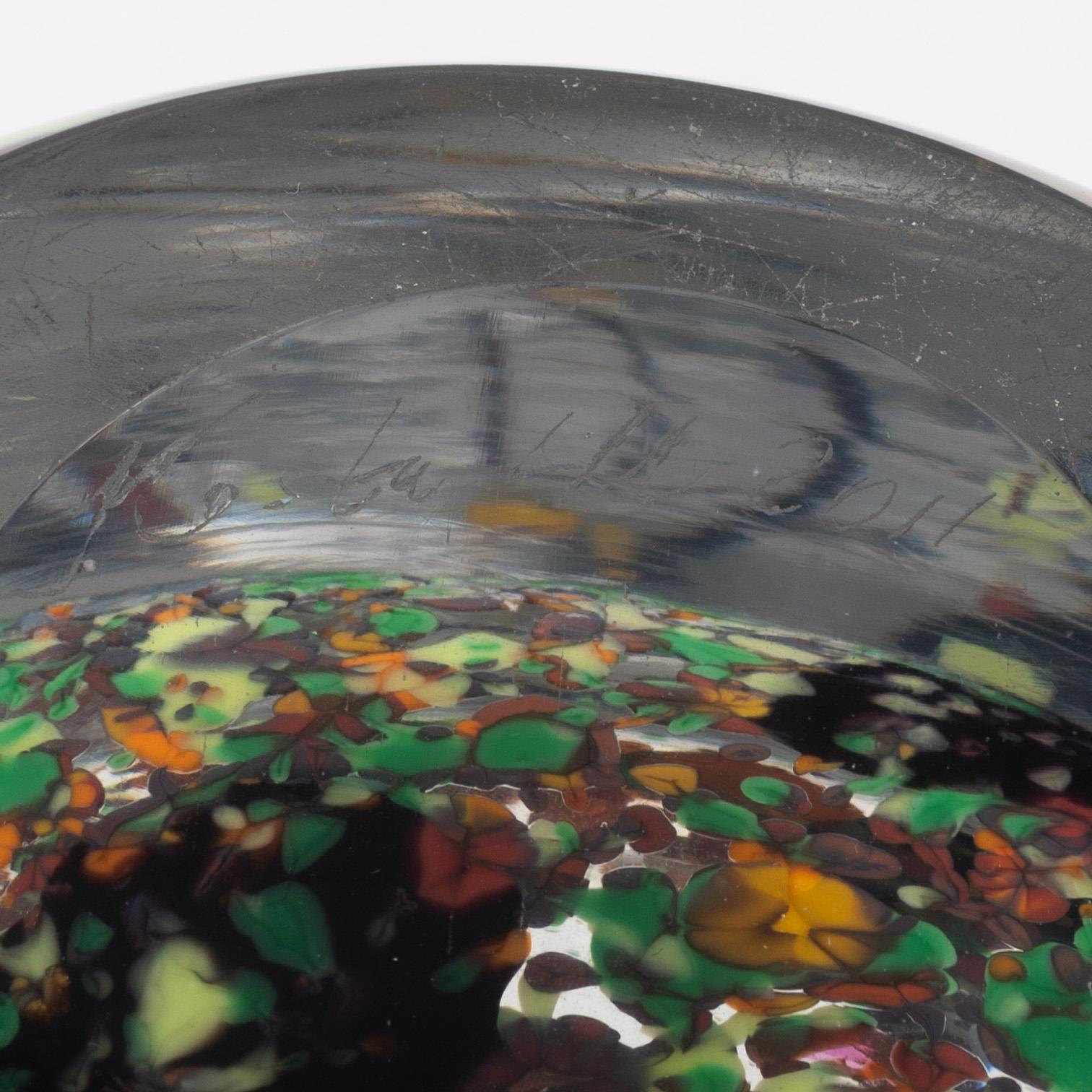 Vicke Lindstrand, vas, glas, "Höst", Kosta glasbruk, 1950-60-tal.