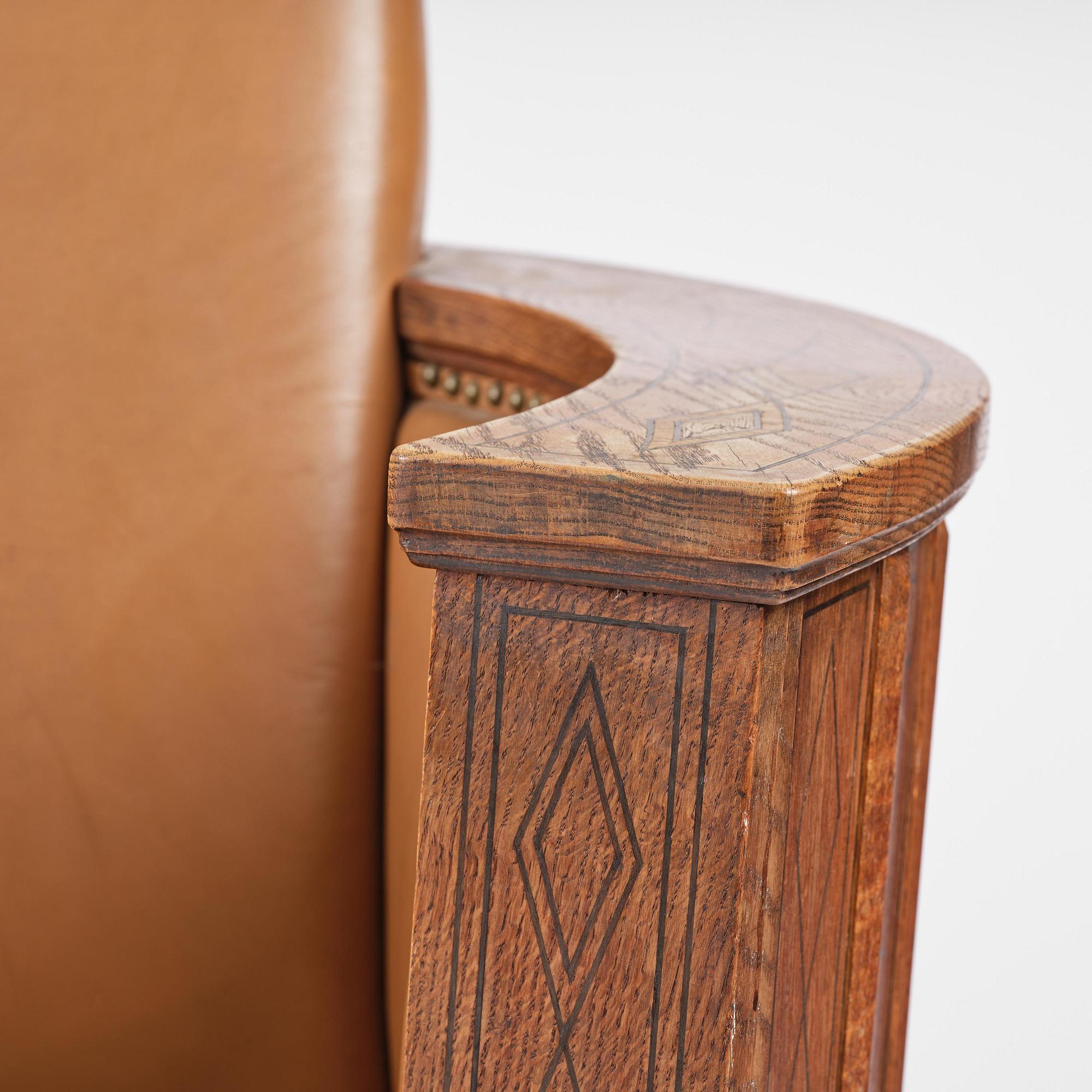 Fåtöljer, ett par, 1920-tal.