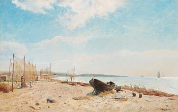 59. Gustaf Rydberg, "Råå fiskeläge" (Råå fishing village, Skåne).