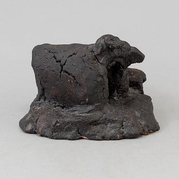 HENRIK ALLERT, a ceramic sculpture, signed.