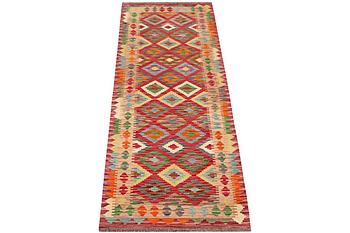 A carpet, Kilim, ca 298 x 83 cm.