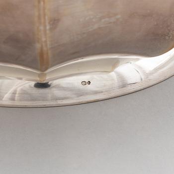 A 20th century silver bowl, swedish import mark.