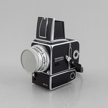 A Hasselblad 500EL camera from Viktor Hasselblad AB, Sweden, 1970's.