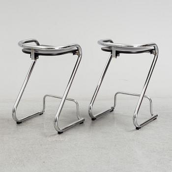 BARSTOLAR, 6 st, "S70-3", Börge Lindau och Bo Lindekrantz, Lammhults.