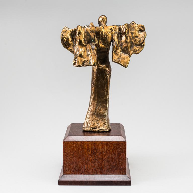 BO ÅKE ADAMSSON, sculpture, brass, signed.