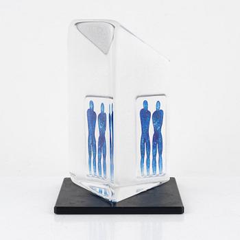 Bertil Vallien, a sculpture, Kosta Boda.